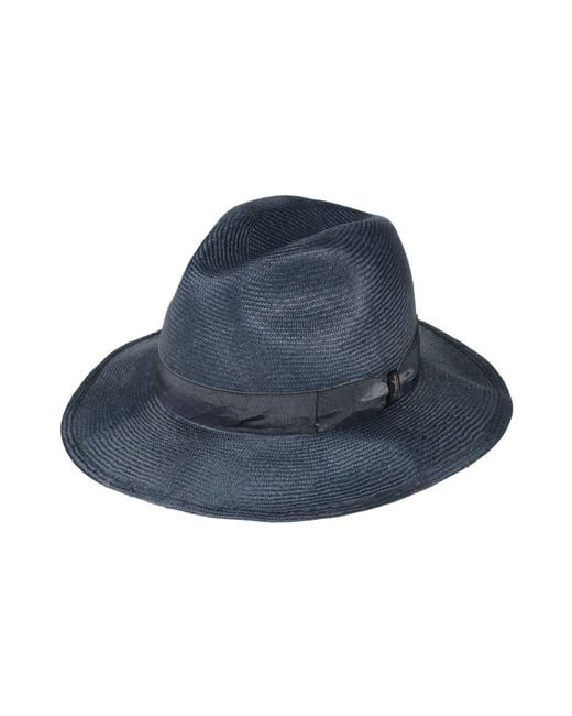 Borsalino Blue Hat for men