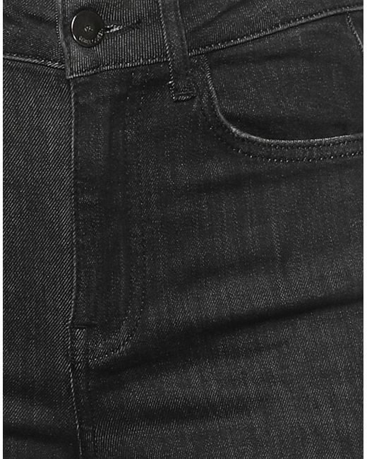 Rebel Queen By Liu Jo Denim Trousers in Black | Lyst