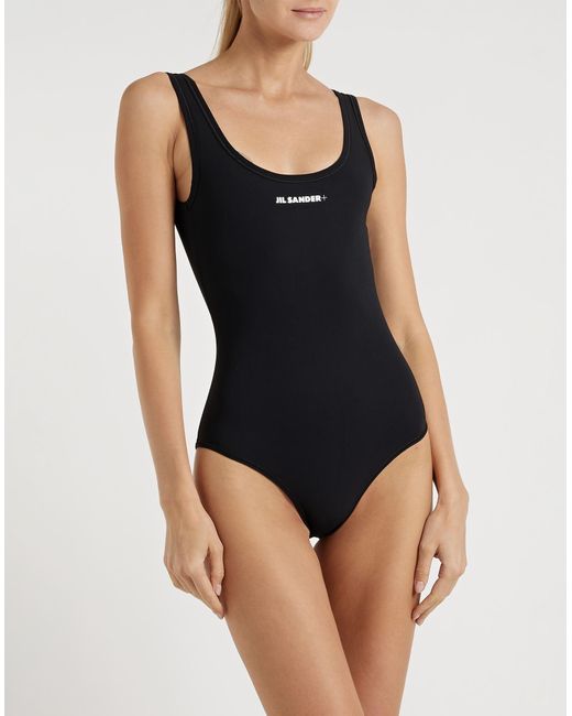Jil Sander Black One-piece Swimsuit