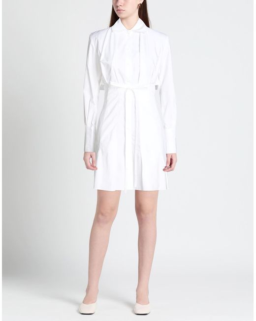 Patou White Mini Dress