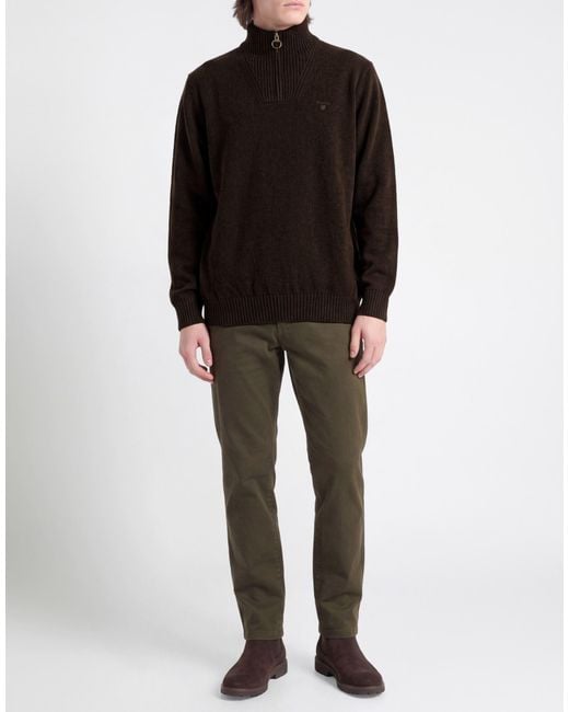 Barbour Black Sweater Wool for men