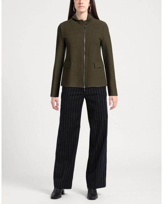 Cristina Bonfanti Green Jacket Wool