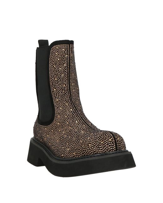 Tosca Blu Black Ankle Boots