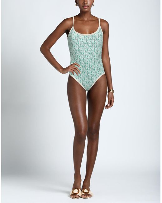 Moncler Green One-piece Swimsuit