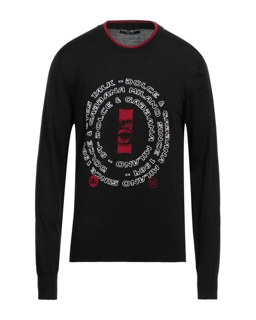 Dolce & Gabbana Black Jumper for men