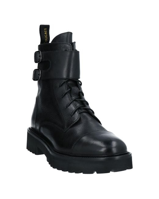 Doucal's Black Ankle Boots