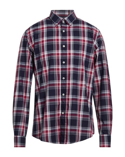 Paul & Shark Blue Midnight Shirt Cotton for men