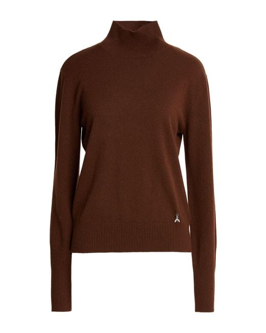 Patrizia Pepe Brown Turtlenecks