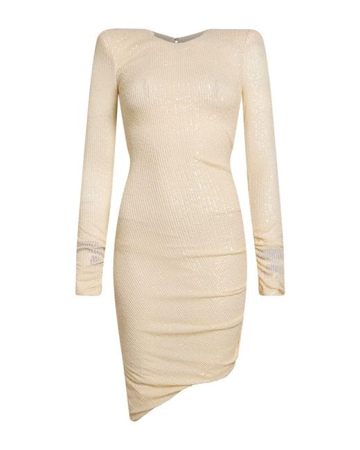 Elisabetta Franchi White Midi Dress