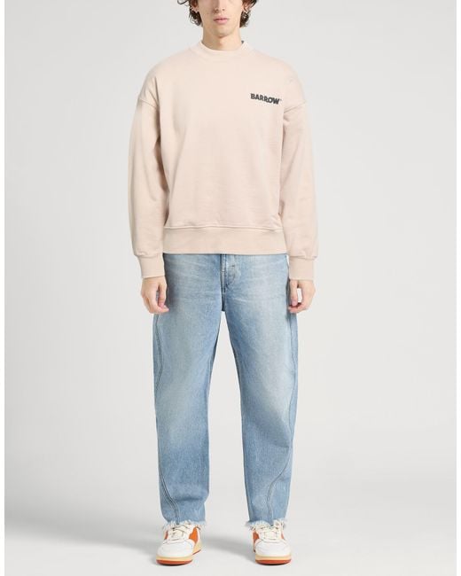 Barrow Natural Sand Sweatshirt Cotton for men