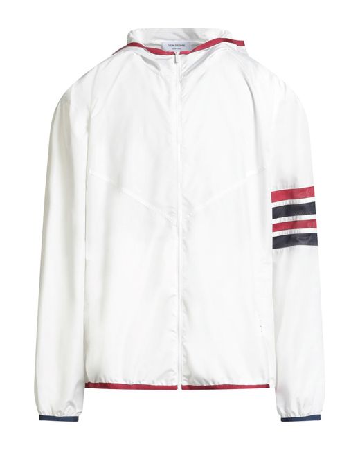 Thom Browne White Jacket Polyester for men
