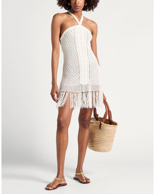 Twinset White Mini Dress