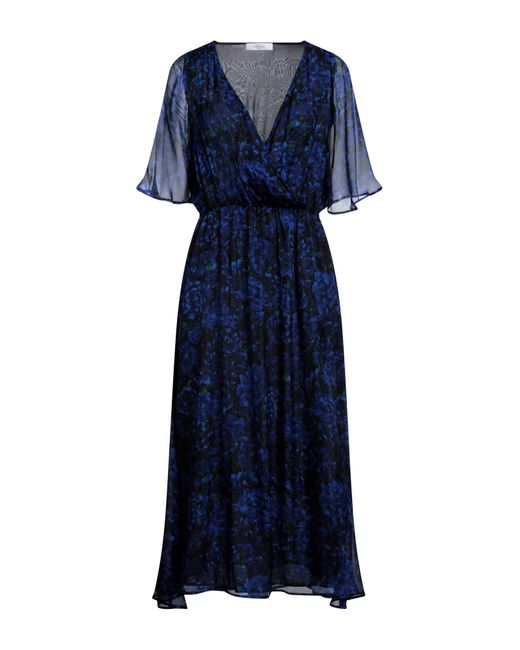 Roseanna Blue Midi Dress