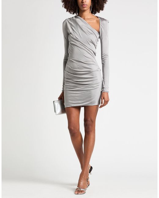 The Attico Gray Mini Dresses