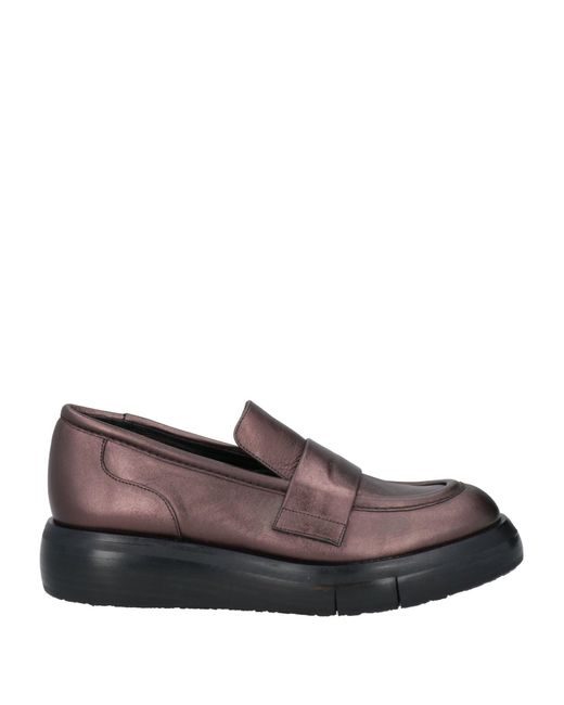 Paloma Barceló Brown Loafers Leather