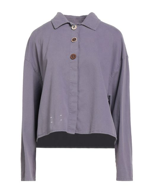 Alysi Purple Lilac Shirt Cotton