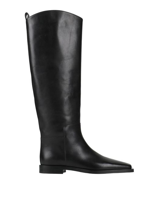 Liviana Conti Black Boot Leather
