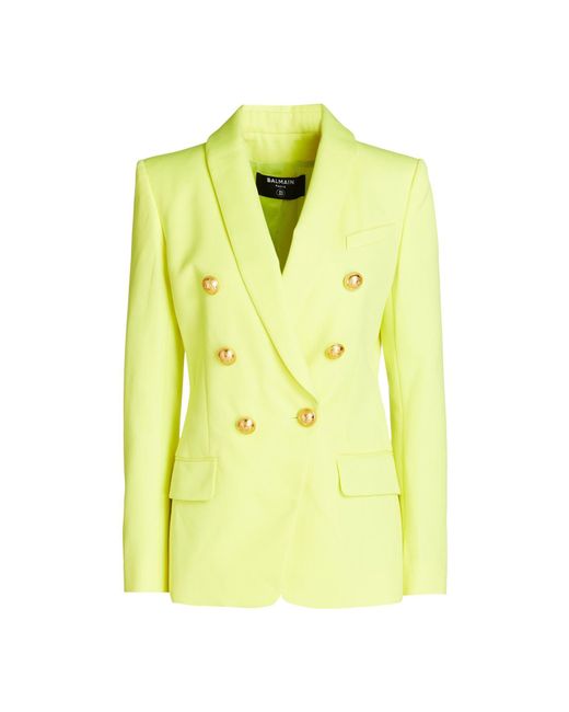 Balmain Yellow Blazer