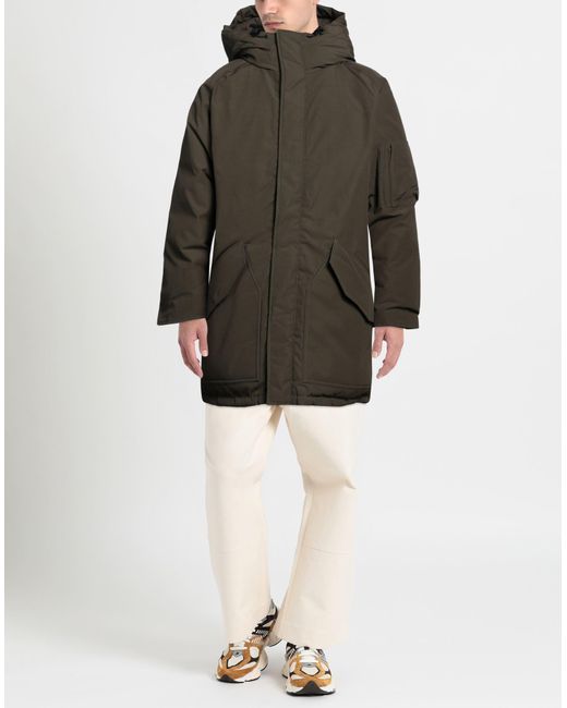 Carhartt Gray Military Coat Polyester, Cotton for men