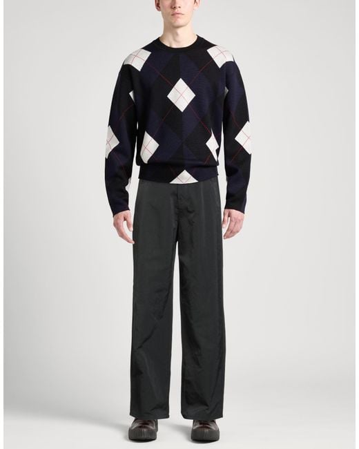 Roberto Collina Black Trouser for men