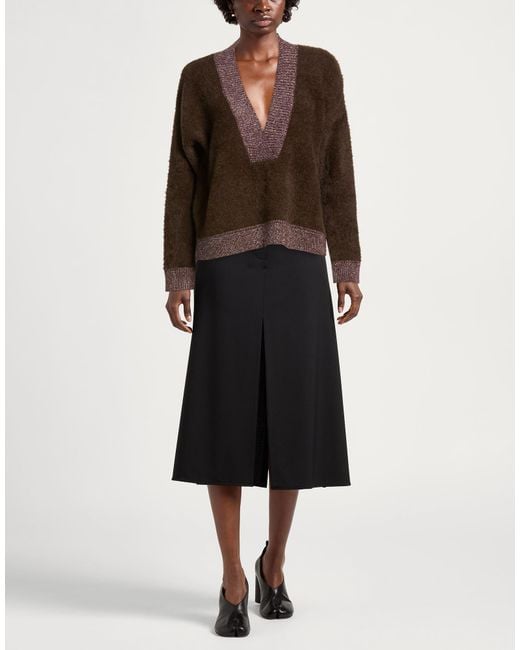 Pullover Kaos de color Brown