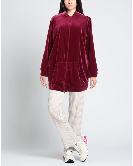 DON'T @ ME Red Sweatshirt Polyester, Elastane