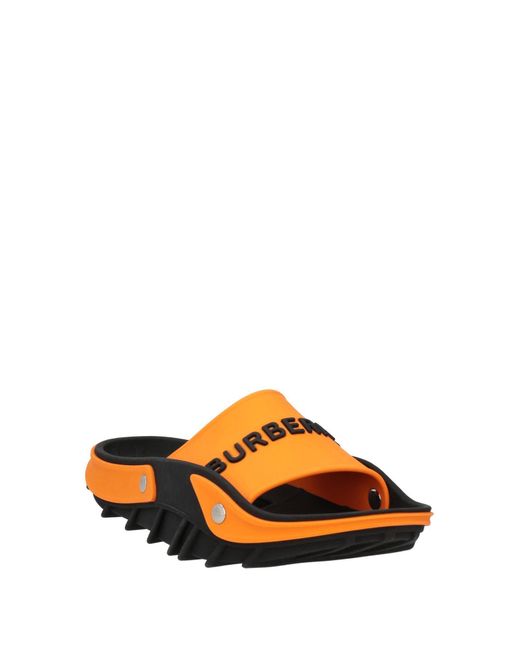 Sandali di Burberry in Orange da Uomo