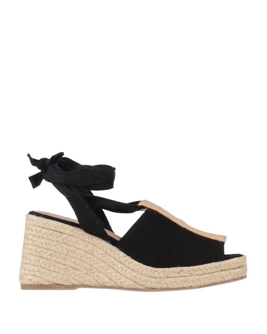 Castaner Black Espadrilles
