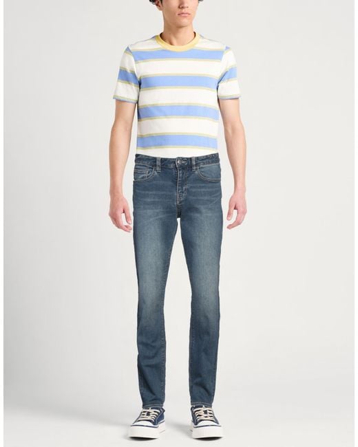 ARMANI EXCHANGE Blue Jeans Cotton, Elastane for men