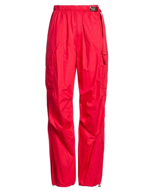 Imperial Red Pants Cotton