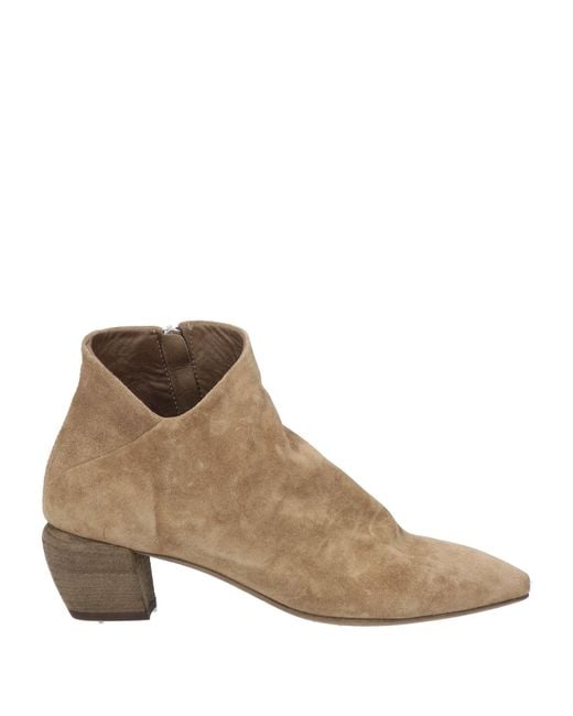 Officine Creative Brown Ankle Boots Leather