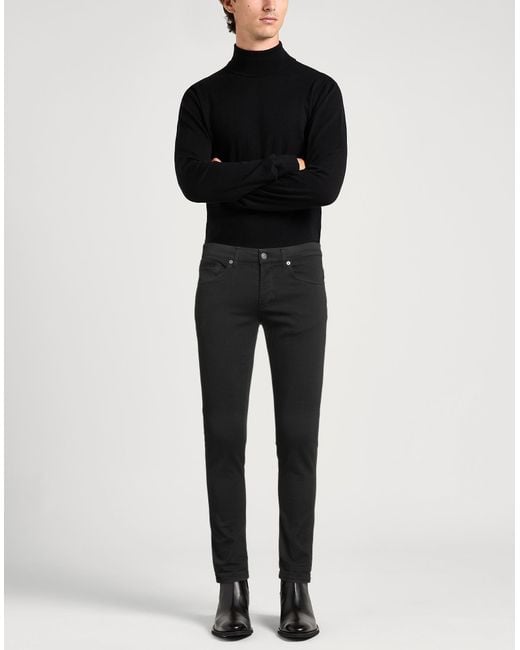 Dondup Black Pants for men