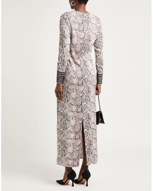 CONNOR & BLAKE Gray Maxi-Kleid