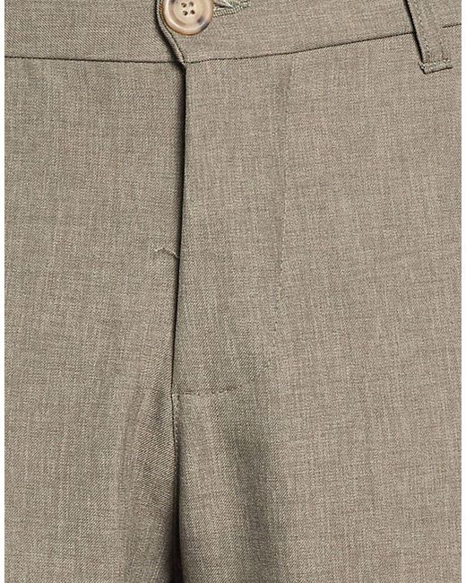 Imperial Gray Pants Polyester for men