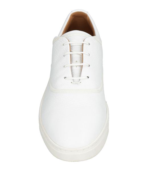 Giorgio Armani White Trainers for men
