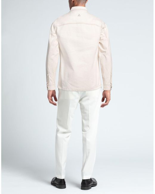 Emporio Armani Jeansjacke/-mantel in White für Herren