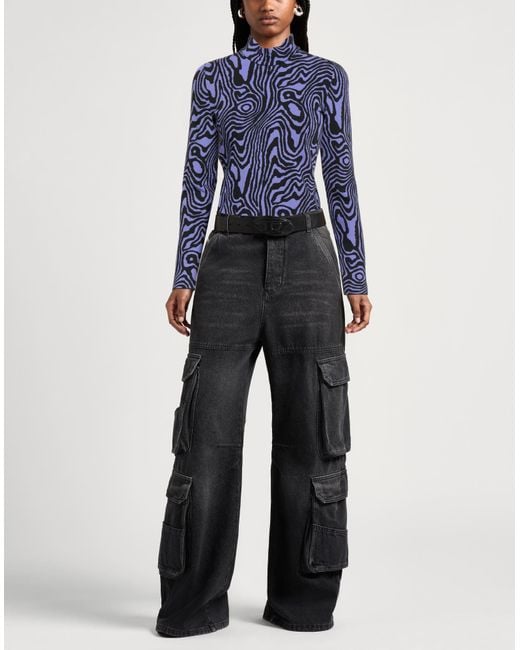 Moschino Blue Turtleneck