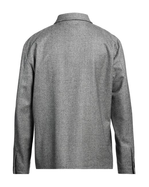 Lardini Gray Jacket Wool, Cashmere for men