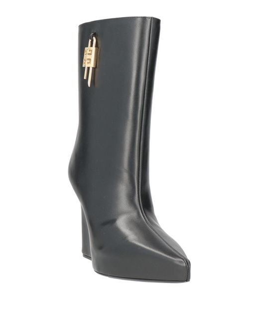 Botines De Caña Alta Givenchy de color Black