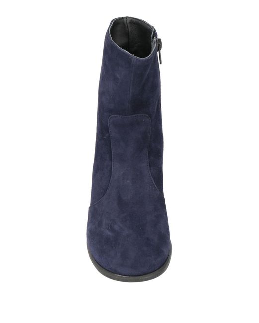 MASSIMO BALDI Blue Ankle Boots
