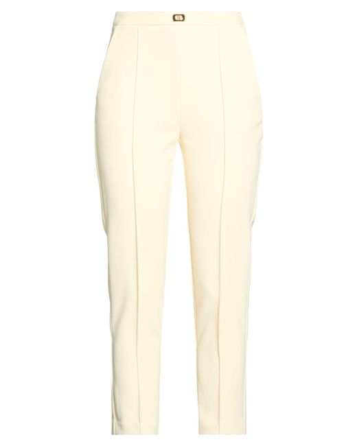 Elisabetta Franchi Natural Essentials Pants Polyester, Elastane