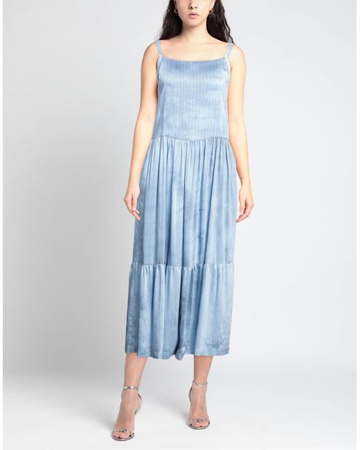 Tela Blue Midi Dress
