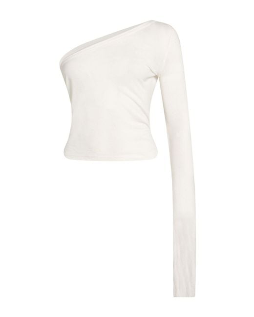 Top Rick Owens de color White