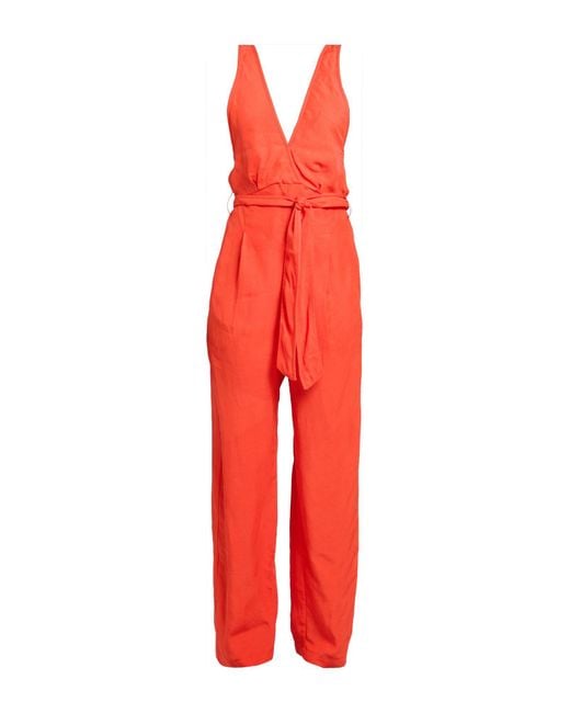Forte_forte Red Jumpsuit