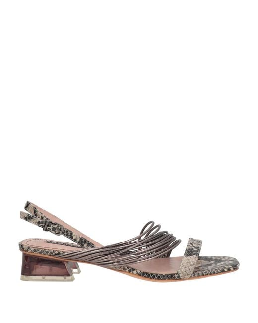 ERMANNO FIRENZE Brown Sandale