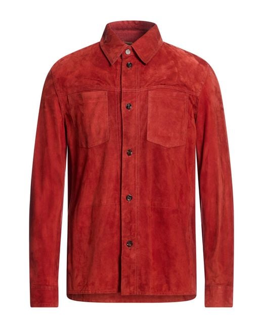 Moorer Red Shirt for men