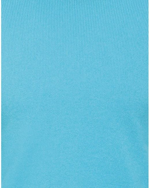 Abkost Blue Turtleneck for men