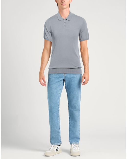 Polo Patrizia Pepe pour homme en coloris Gray