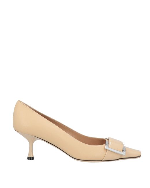 Sergio Rossi White Pumps