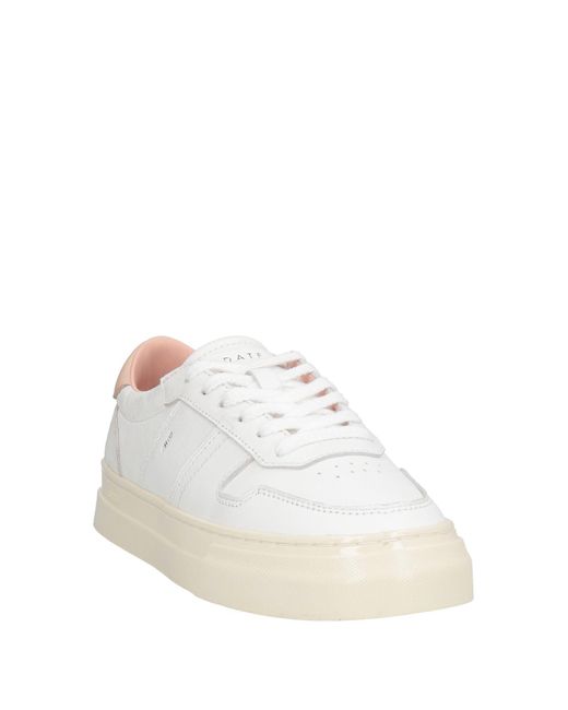 Date White Sneakers Leather